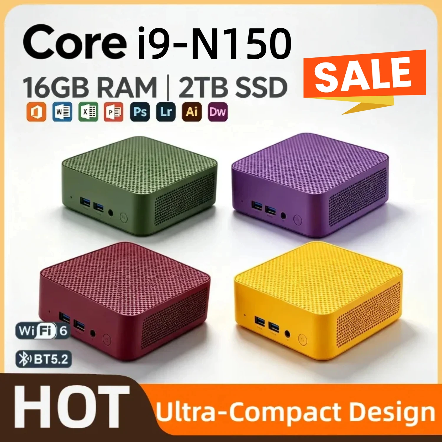 Pc Unit For Gaming - Ntel Core I9 N150 Mini Gaming