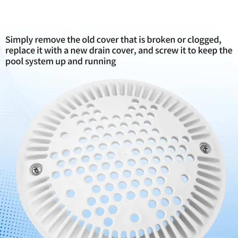 A0NC Easy Installation Pool Coperchio Drain Set Accessori per manutenzione della piscina del coperchio efficienza per