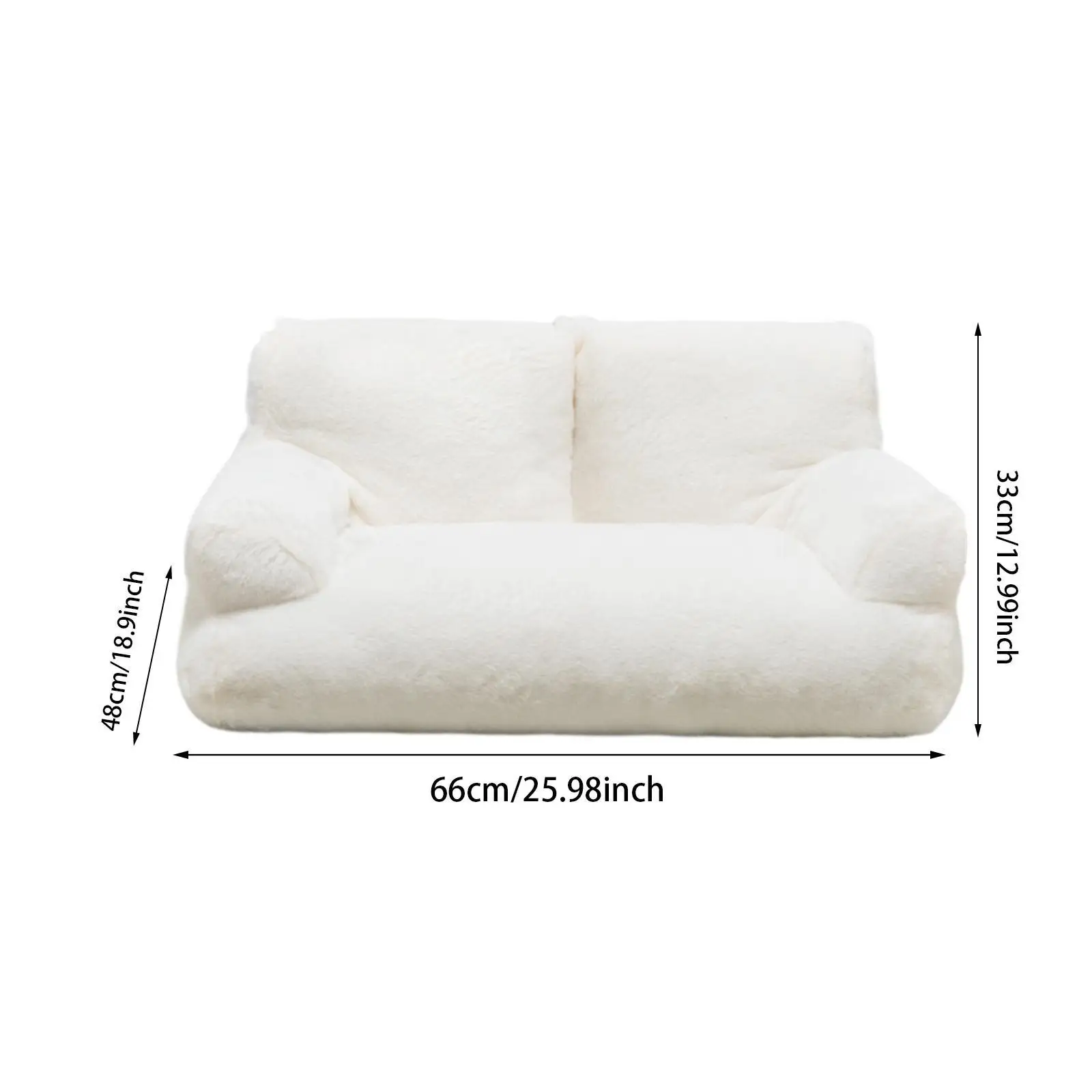 Soft Calming Cat Sofa Bed Non Slip Base Puppy Sleeping Bed Dog Bed Sofa for Puppy Small Dogs Pet Supplies Kittens Indoor Cats Soft Calming Cat Sofa Bed Non Slip Base Puppy Sleeping Bed Dog Bed Sofa for Puppy Small Dogs Pet Supplies Kittens Indoor Cats