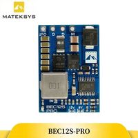 MATEK BEC12S-PRO 9-55V TO 5V/8V/12V-5A Voltage Regulator BEC Power Module Overcurrent Protection Self-recovery for RC FPV Drone