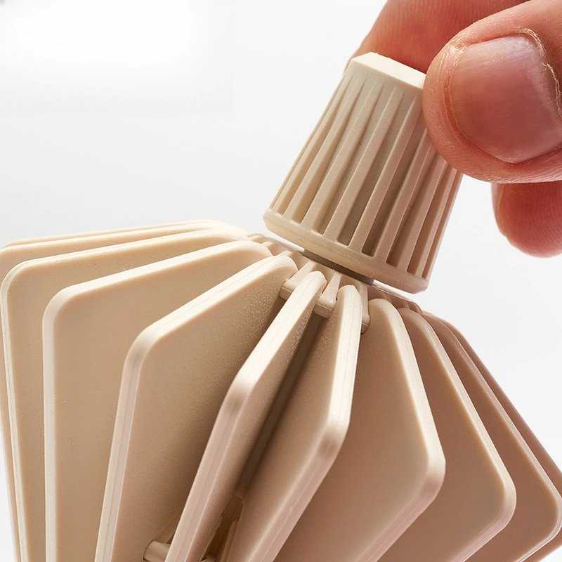 Filterbekerpers Verstelbare hoek Cake V60 Origami Filterbeker Handbrouwen Koffiehulpmiddel