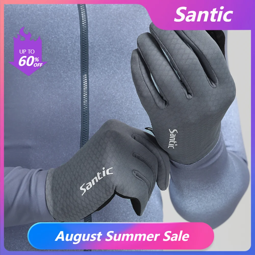 Santic Luvas Ciclismo Inverno - Dedo Longo Térmicas