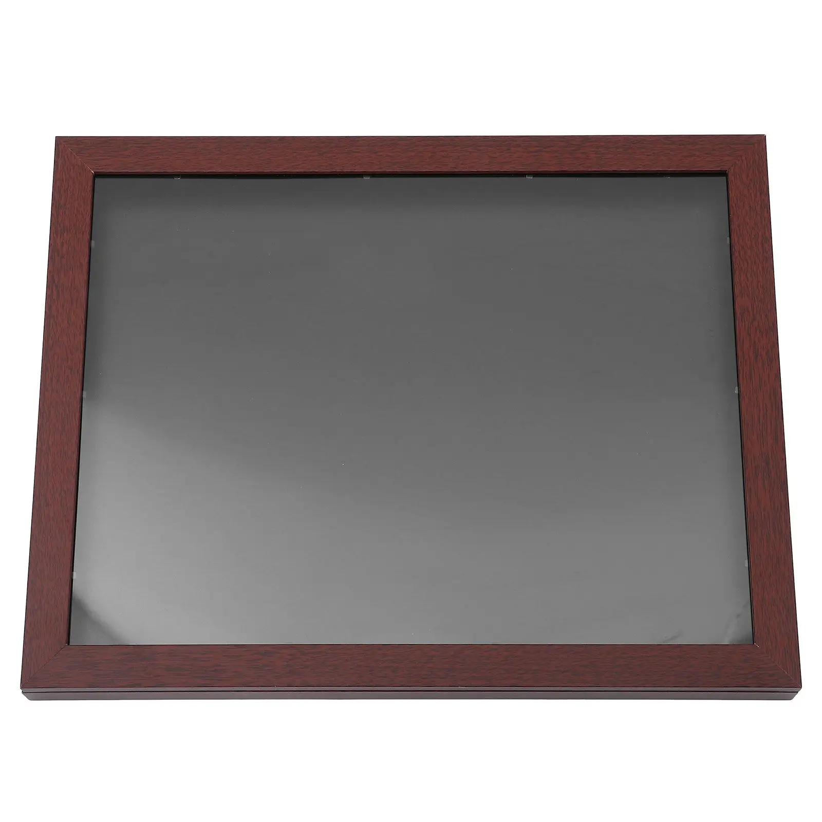 

Wooden Shirt Shadow Box Frame for Football Basketball Uniforms Military Jackets Graduation Keepsakes - Elegant Dust-Proof