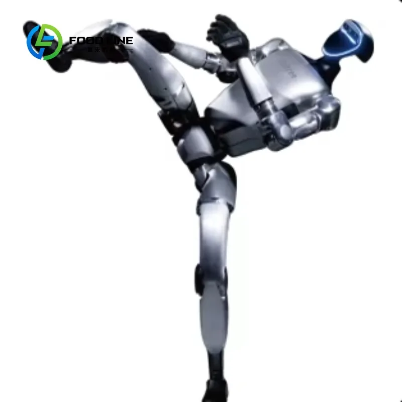 Customizable Humanoid Robot with AI Open Source Model Array Microphone Facial Expression Screen for Lifelike Interaction