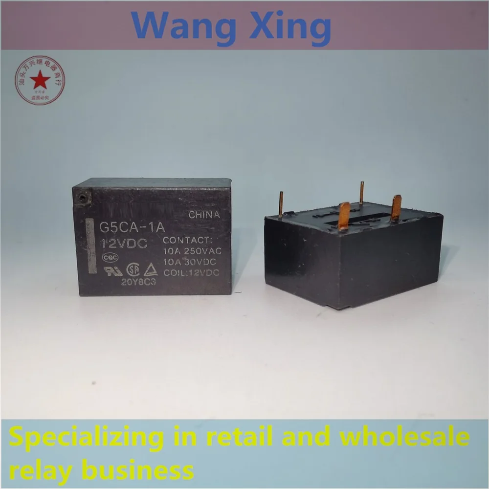 G5CA-1A G5CA-1A4 12VDC Electromagnetic Power Relay 6 Pins