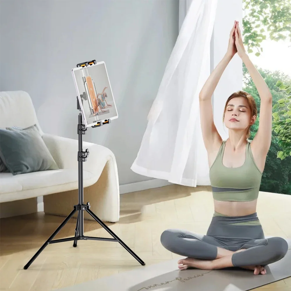 

Держатель для планшета, подставка для iPad, штатив, 8 дюймов, 9,7 дюйма, 10,1 дюйма, Pro Air 12,9, для Iphone 17 16, сотовый телефон Samsung, регулируемая по высоте