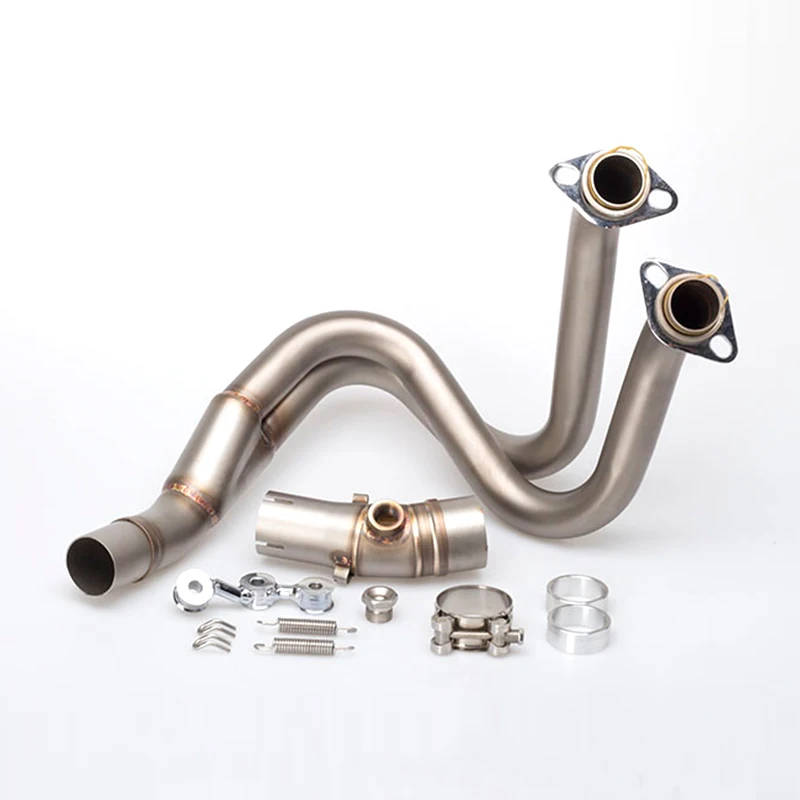 Versys 650 2017-2020 Escape Motorcycle Exhaust Muffler With Mid Link Pipe System Slip-on Motorcycle For Kawasaki Ninja 650