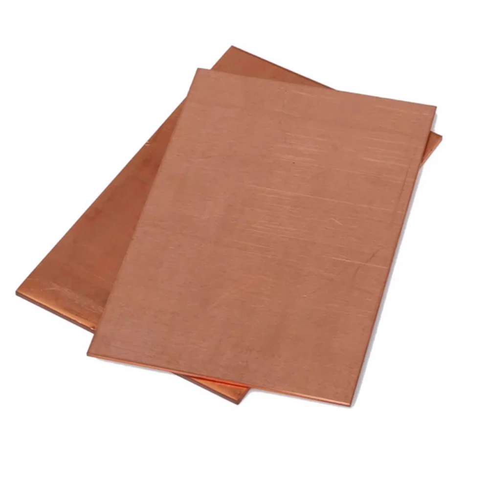 1-4pcs T2 Purity Copper Sheet Metal Plate Thickness 0.3 0.5 0.6 0.8 1 1.2 1.5 2mm Metal Sheet 10x10mm 15x15mm 20x20mm-400x400mm