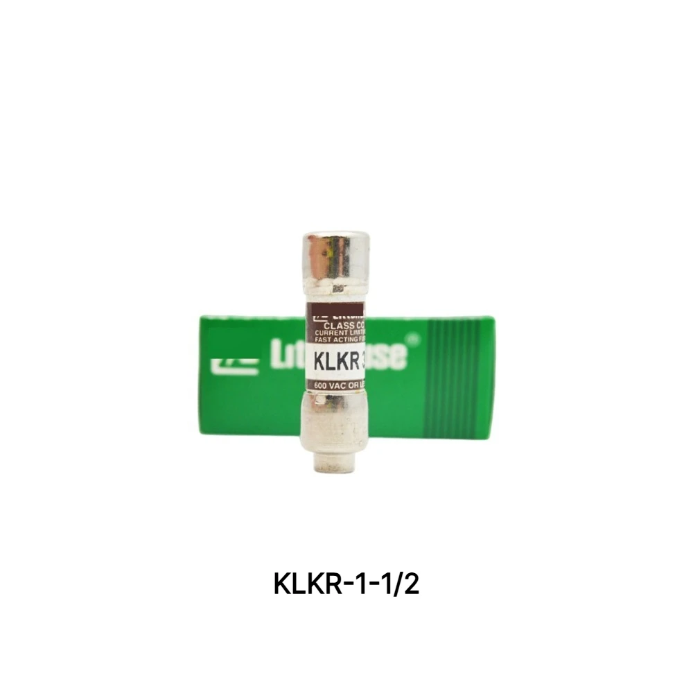 KLKR-1-1/2 Fast Acting Cartridge Fuse 1.5A 600VAC Circuit Protection 1PCS OEM