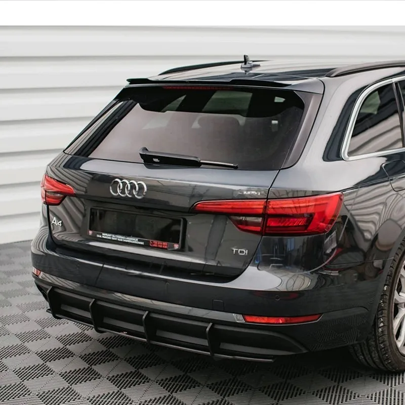 Für Audi A4 A4 S-Line S4 Avant B9 2015-2024 Maxton Stil Auto Heckspoiler Kappe Hinten Stamm boot Dach Lip Spoiler Bodykit Tuning