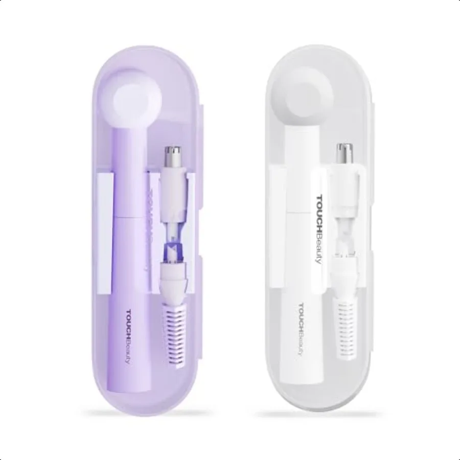 

TOUCHBeauty 2024 Upgrade Ear and Nose Hair Trimmer Purple White