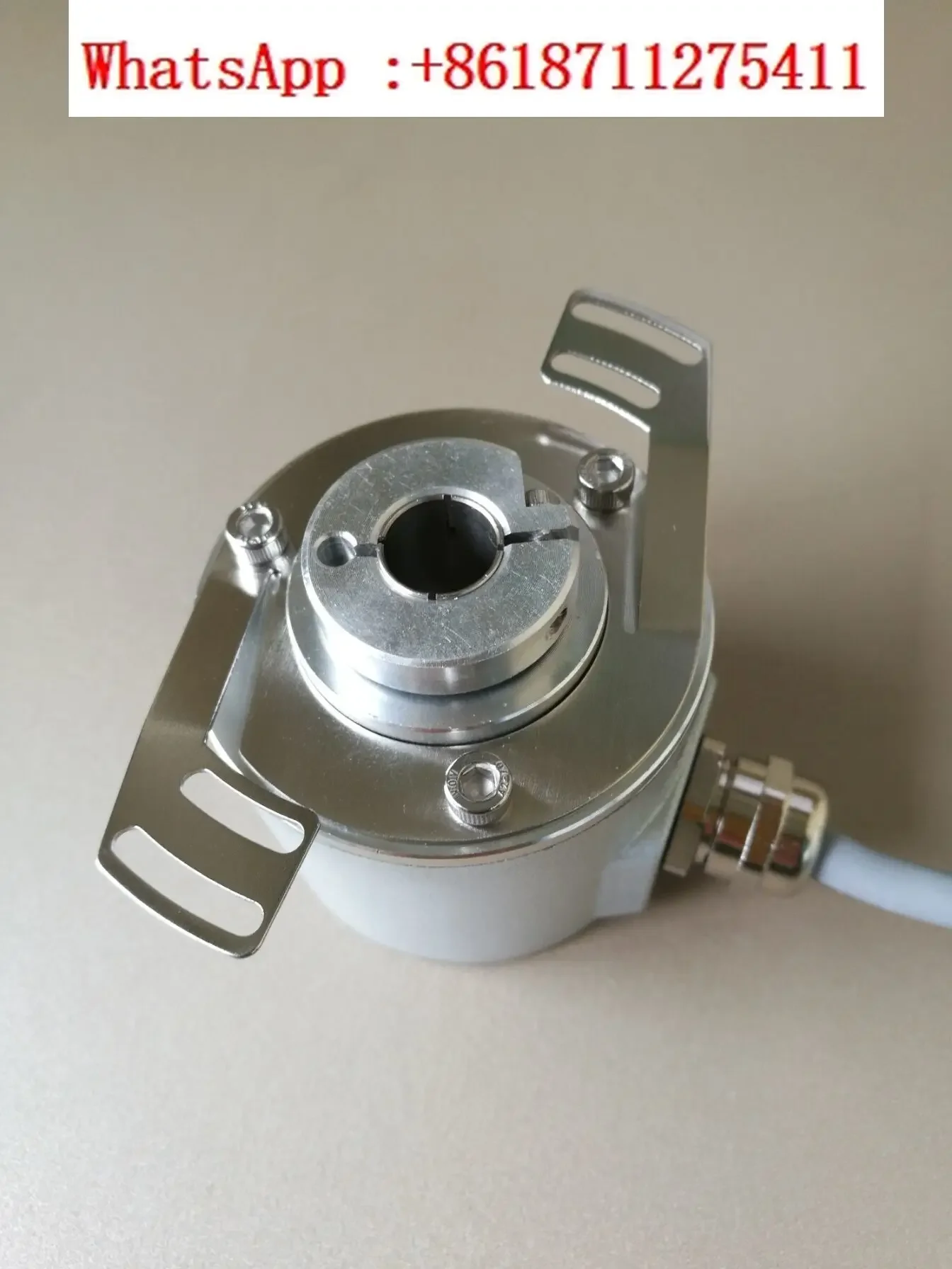 Hollow 15M absolute rotary encoder 16 bit RS485 compatible 4-20mA 0-10V analog dual output