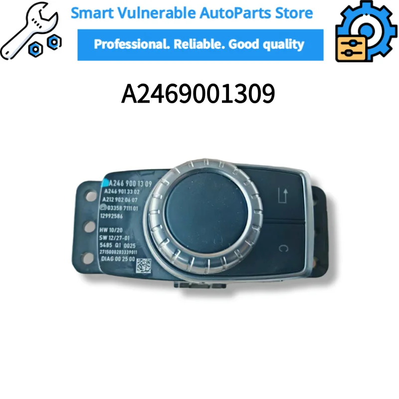 

A2469001309 NEW MERCEDES-BENZ CLA W117 A W176 B W246 multimedia navigation switch
