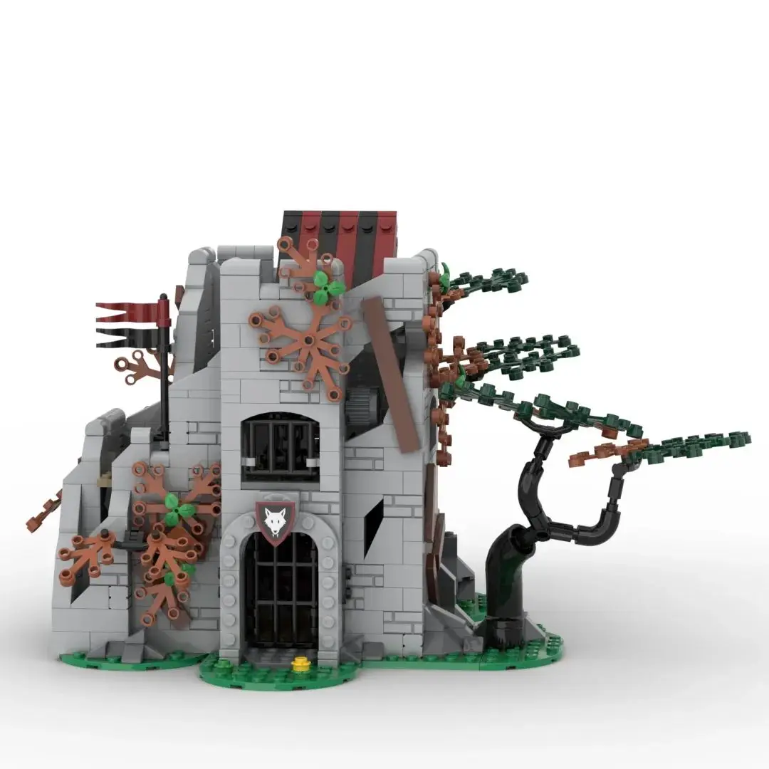 820 PCS NEW MOC  War Medieval Street View Building Blocks Ideas DIY Assembling Brick Toy