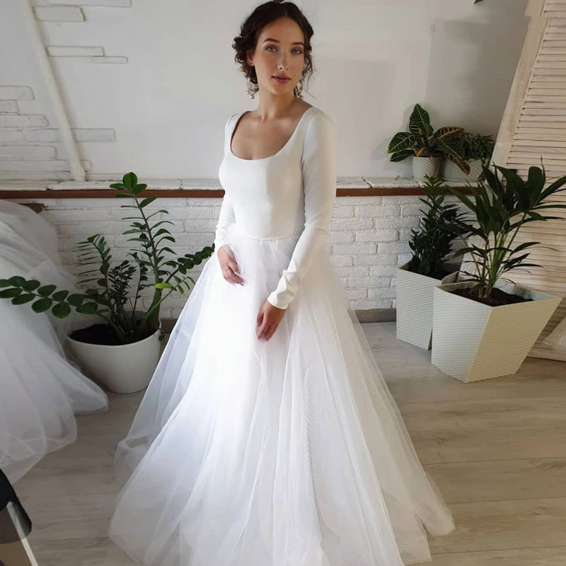 

Novias Vintage Dress Wedding Dresses for The Church Simple and Romantic Wedding Dress Formal Occasion Dresses