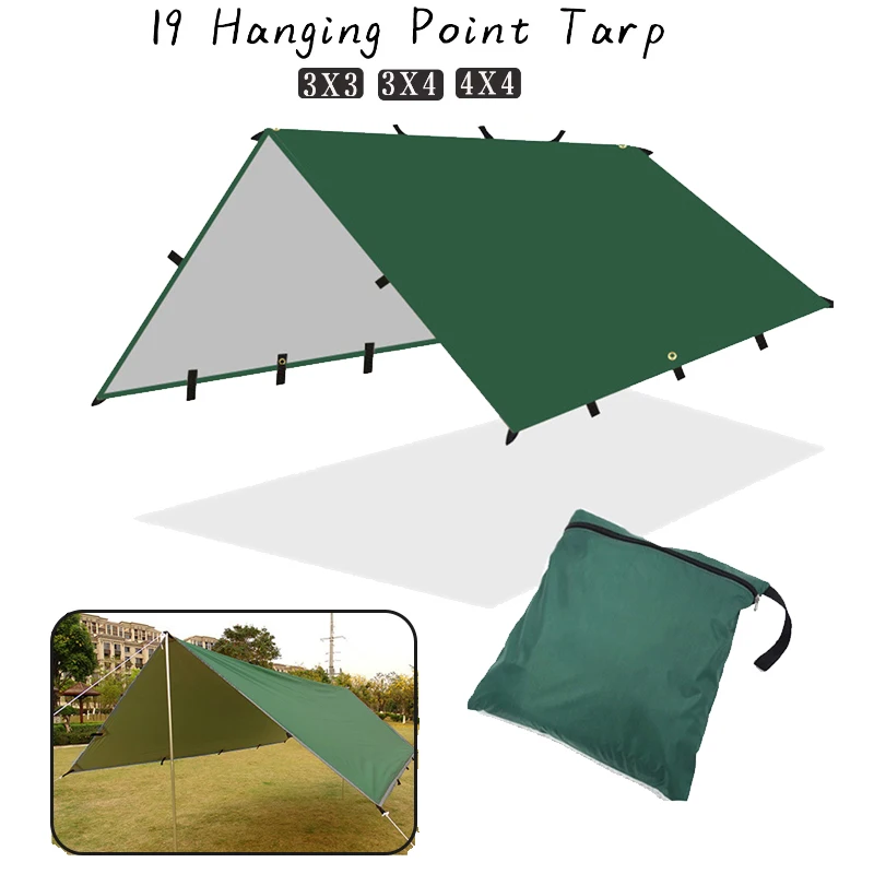 

Beach Sunshade Camping Ultralight Sun Shelter Waterproof Camping Tarp Tent Tourist Awning Shade Picnic Outdoor Garden Canopy