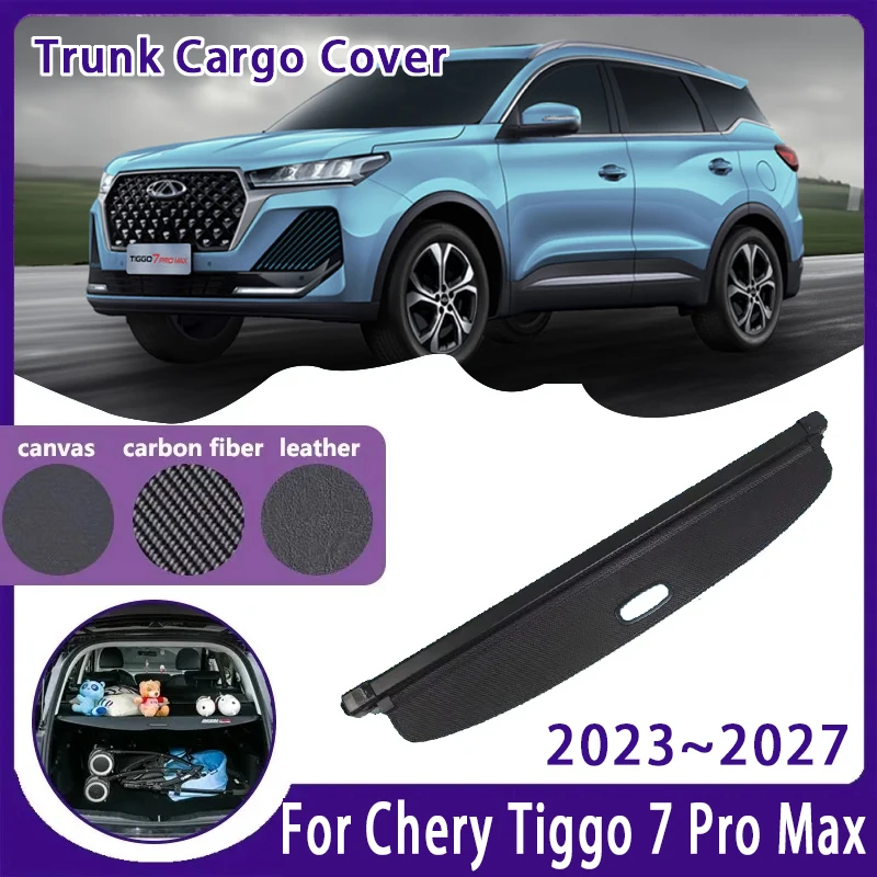 

Car Trunk Curtain For Chery Tiggo 7 Pro Max Ebro S700 Xcite X-7 2023 2024 2025 2026 2027 Retractable Cargo Cover Car Accessories