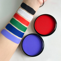 30g Monochrome Water Soluble Face Body Paint Vibrant DIY Makeup for Christmas Parties Long-Lasting Professional Quality Cosmetic