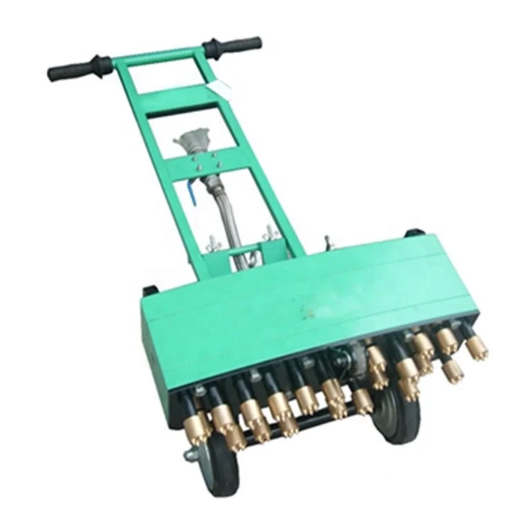 Hand Propelled Multi Head Roughing Machine Concrete Ground Roughing Machine Pavement Wall Bridge Renovation Strengthening Roughi