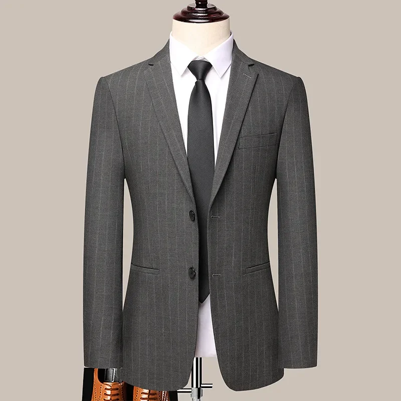 (85) abito da sposa formale da uomo personalizzato da sposo nuovo Business Slim Suit