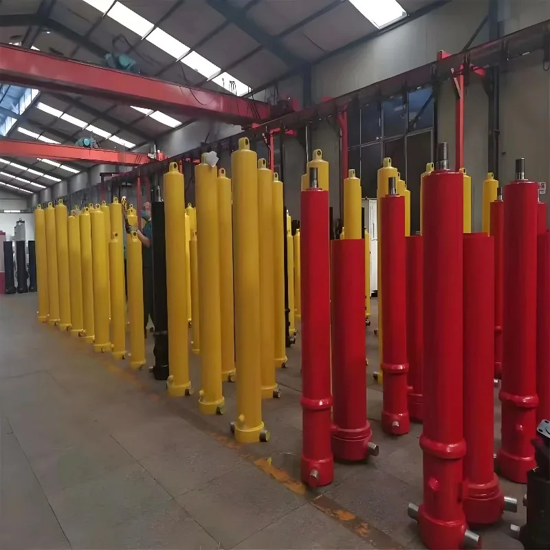 Best Selling 2500mm Telescopic Hard Chrome Plated Piston Rod Efficient Hydraulic Cylinder for Tipper Truck Lifting