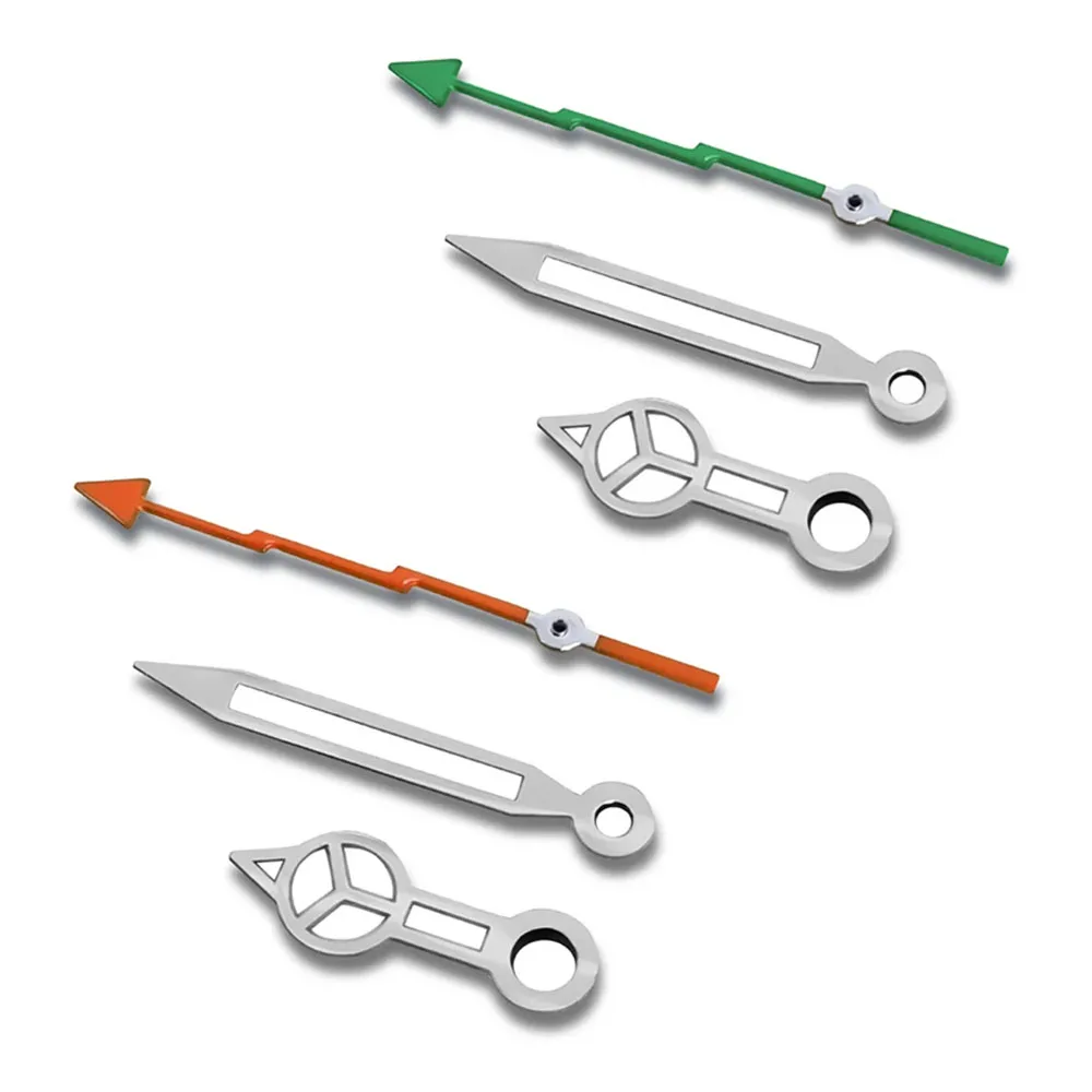 NH35 Hands, Blue Luminous Modified Watch Hands for NH35/NH36/4R/7S Movement Watch Pointer 3Pins Needles Accessories