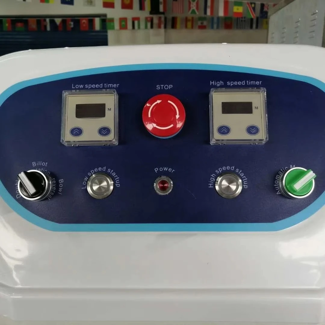 Mesin Pengaduk Adonan Vertikal Otomatis 50kg Multifungsi Komersial Kecepatan Ganda Aksi Ganda untuk Gandum Jagung Baru