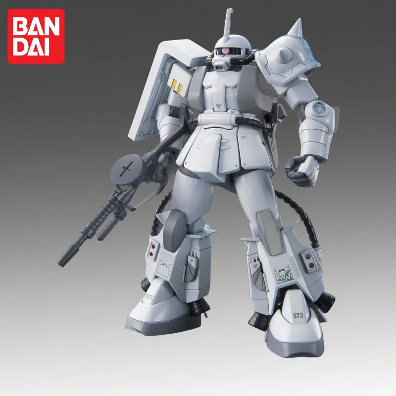 

В наличии: Оригинальная модель Bandai HGUC 1/144 Gundam Zaku, новая, в коробке, фигурка аниме-персонажа, игрушка-модель для сборки.