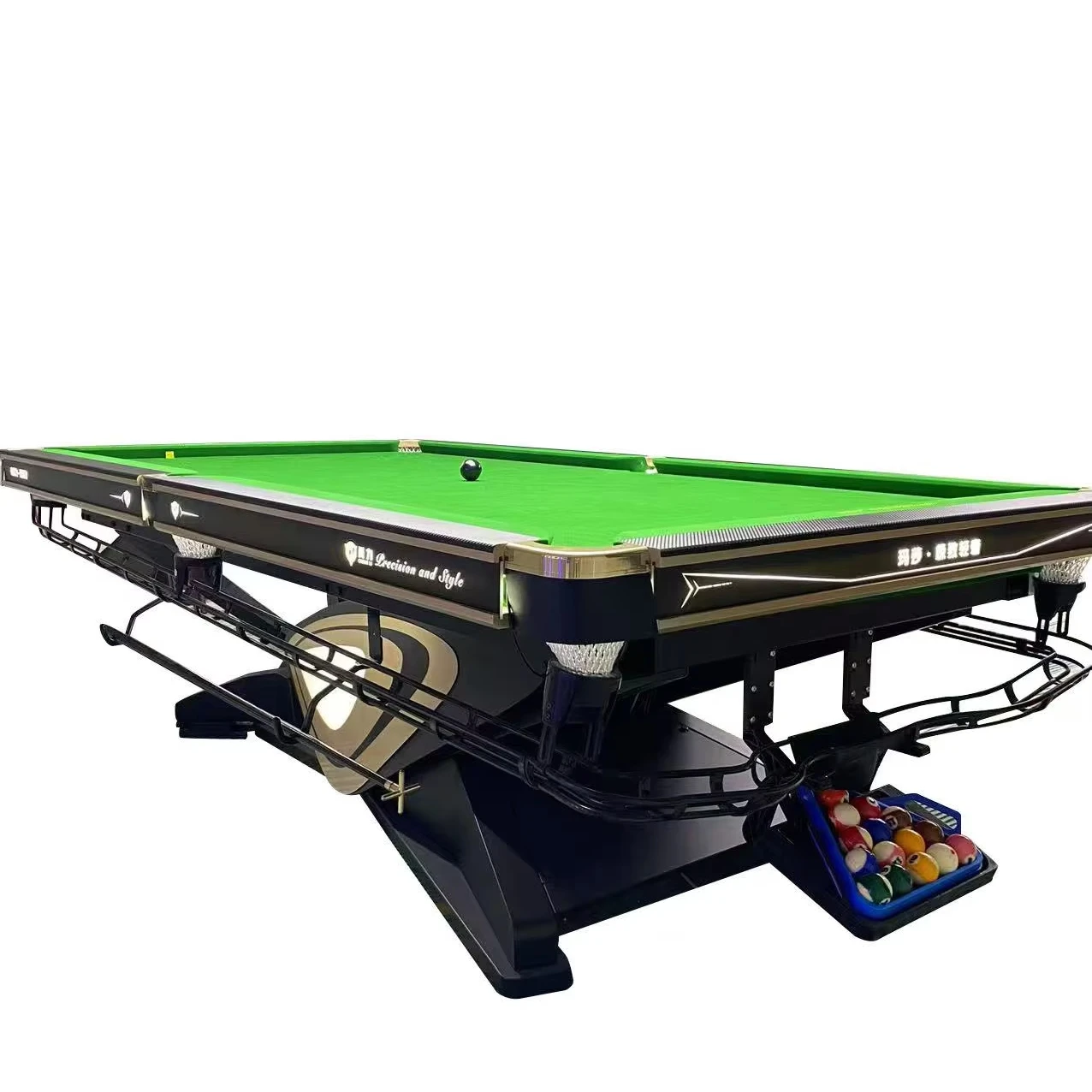 Custom Size Solid Wood Fancy 8 Ball Pool Table for Club Use Indoor Sports Chinese Snooker & Billiard Tournament Grade Wholesale