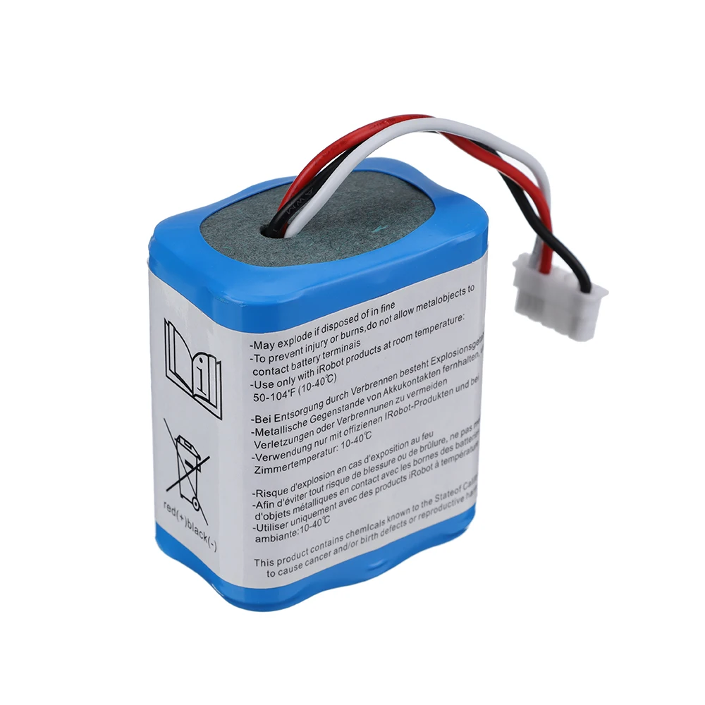 Akumulator 7,2 V 2500 mAh NI-MH do iRobot Braava 380T 380 390T i Mint 5200 5200B 5200C 7,2 V