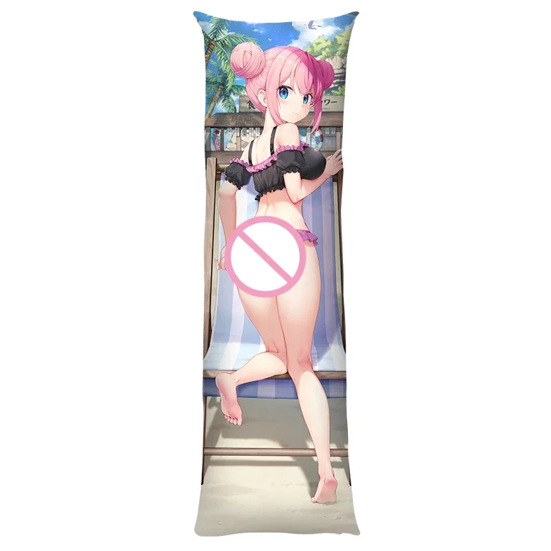 Gotoh Hitori Dakimakura BOCCHI THE ROCK Pillow Cover Sexy Hugging Cushion Case Otaku Full Body Pillowcase Home Bedding Decor