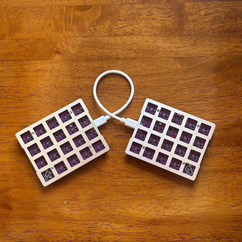 X4 分割キーボード有線シングルモードホットスワップ可能 40 キーノブメカニカルキーボードカスタム Qmk/VIAL キー変更分割キーボード