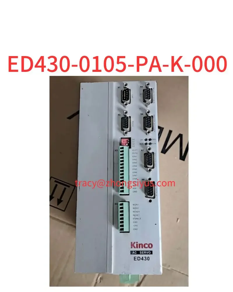 

Used ED series Servo Drive ED430-0105-PA-K-000