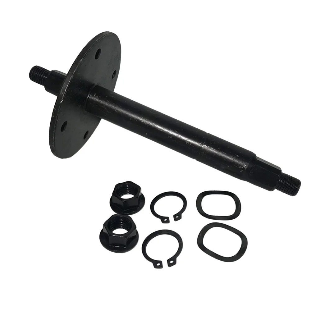 Exercise Bike Middle Wheel Axle Pedal 17/20x165/180mm Metal Wear-resistant Pedal Axle Dynamic Bicycle Wheel Axle Accessories