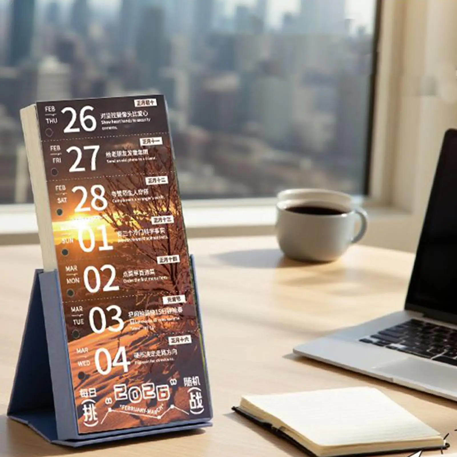 

Ежедневный календарь 2026, вдохновляющий еженедельник, тема еженедельного вызова, отрывной настольный календарь для дома, рабочего места, общежития, квартиры