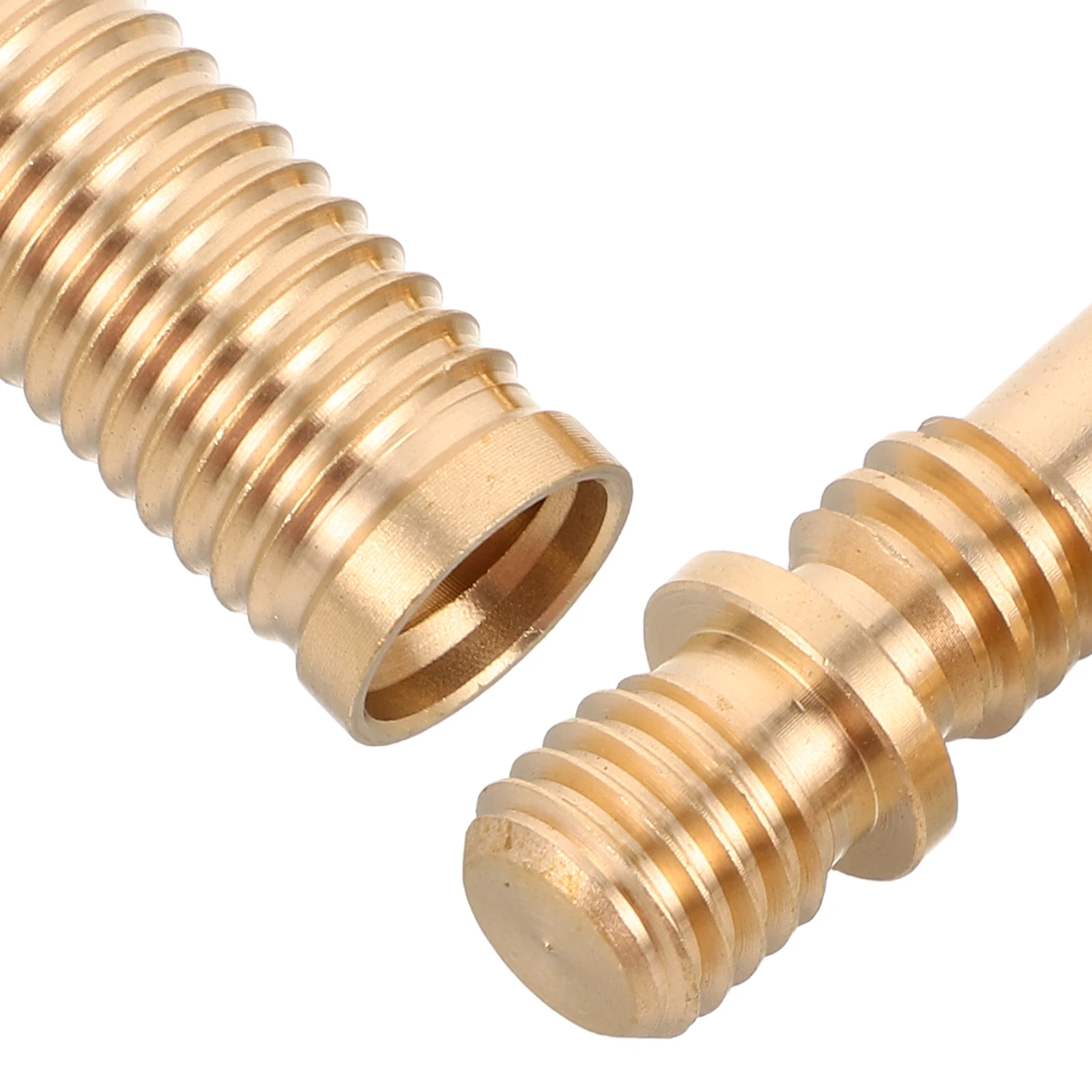 4Pcs Billiard Stick Joint Screws Extended Length Connectors for Pool Cue Repair Copper Hardware Accessory Kit Cue