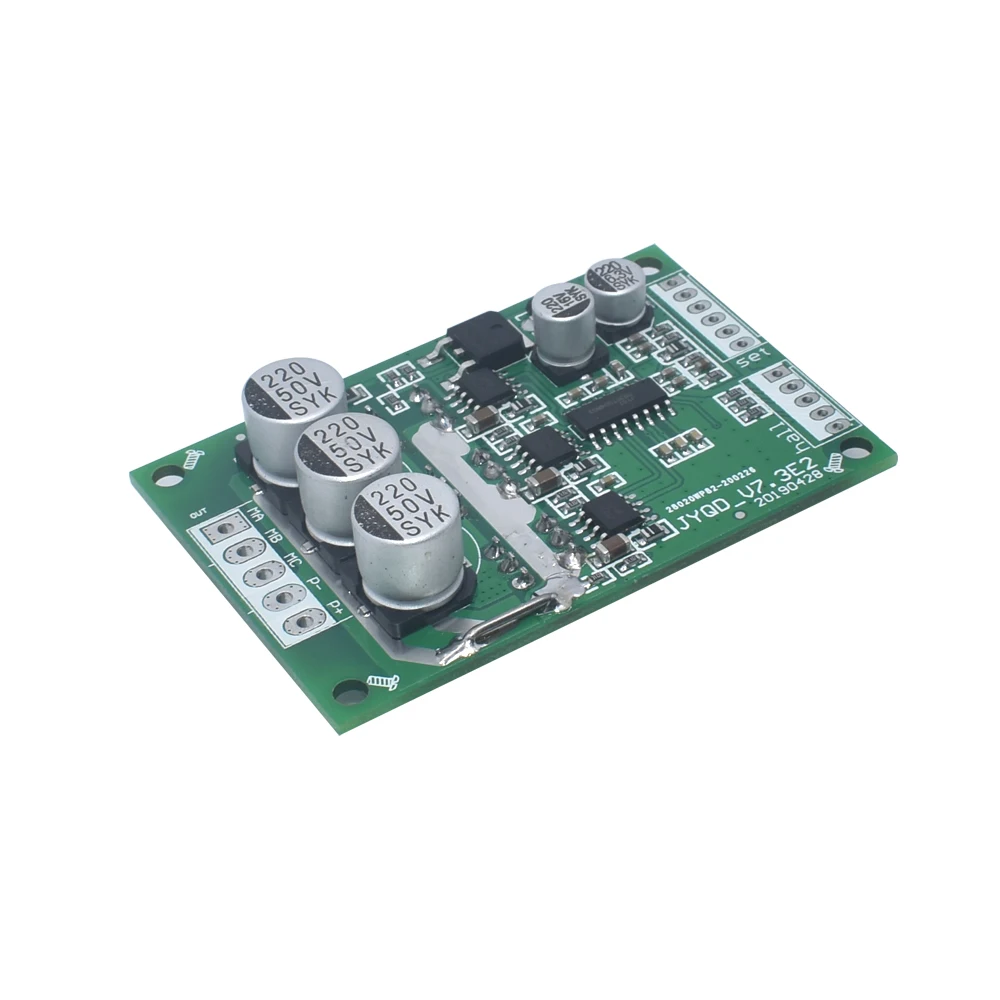 DC 12V-36V 500W PWM Hall Motor Balancing Brushless Motor Controller Automotive Balanced BLDC Car Driver Control Board Module