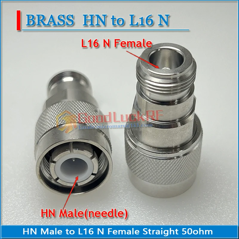 High-quality HN Male to L16 N Female Straight 50ohm Copper N Male to HN Male plug HN Female to N Female RF Connector Adapter
