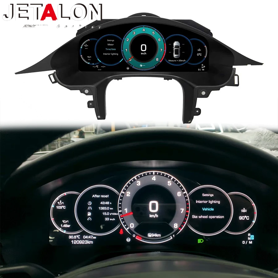 

New Car LCD Digital Cluster For Porsche Panamera 2010-2017 Virtual Cockpit SpeedMeter Dash Screen Instrument Panel Unit