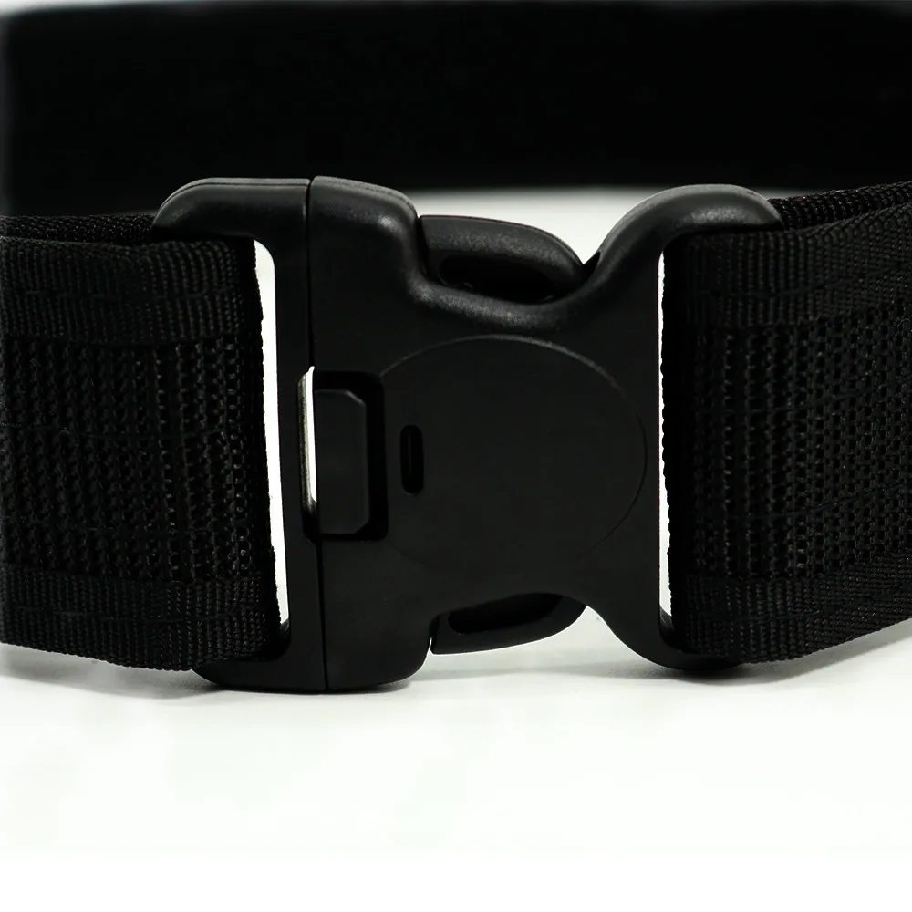 

1.5/2-inch tactical hard outer belt outdoor CS military training multifunctional belt double buckle belt widening