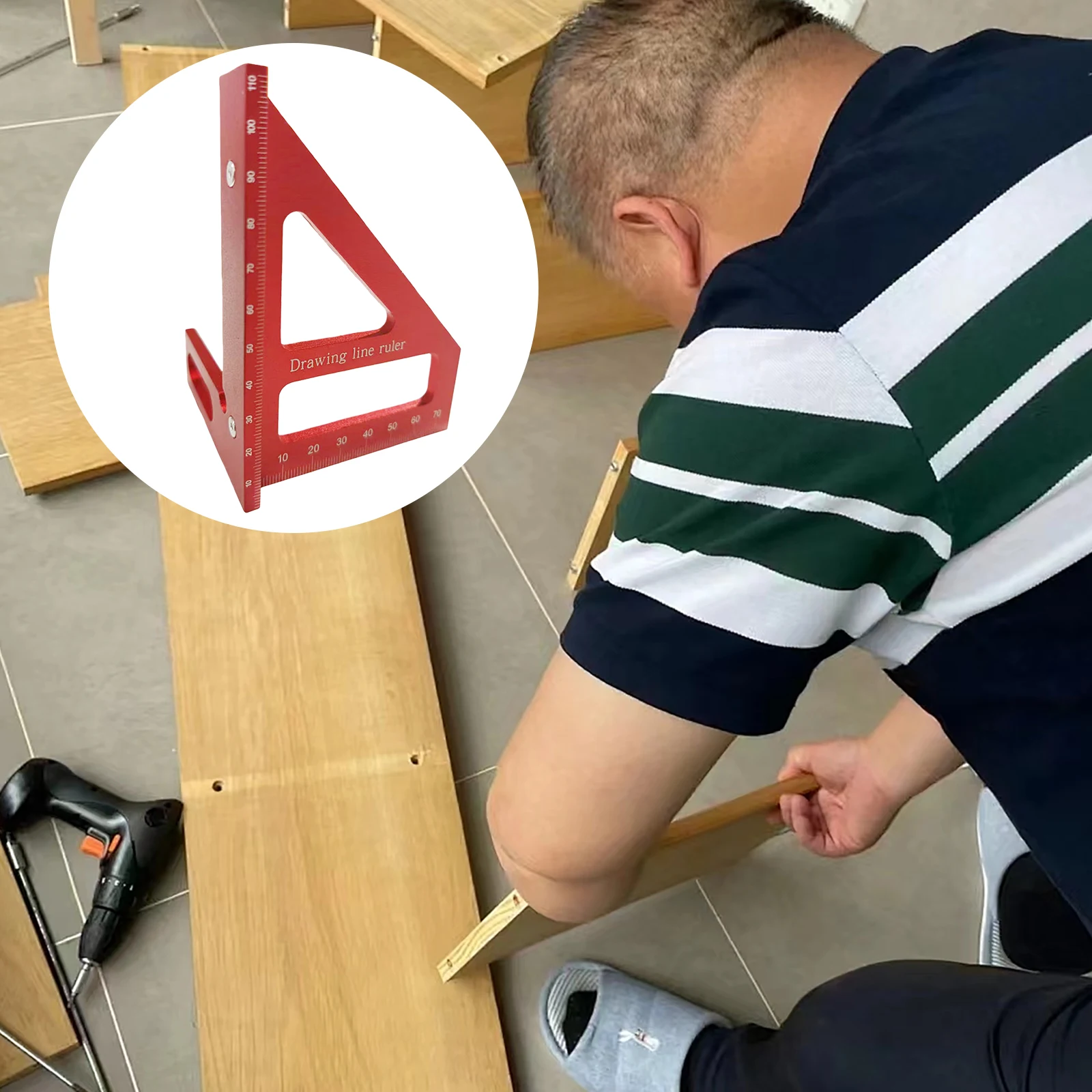 Régua de Medição Multiângulo 3 - Woodworking Diy Projects avaliação e preço