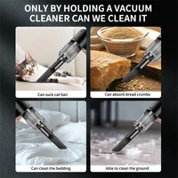 Portable Small Vacuum Cleaner For Multi Purpose Vehicles Small Household Pump Handheld Car Vacuum Cleaner 4