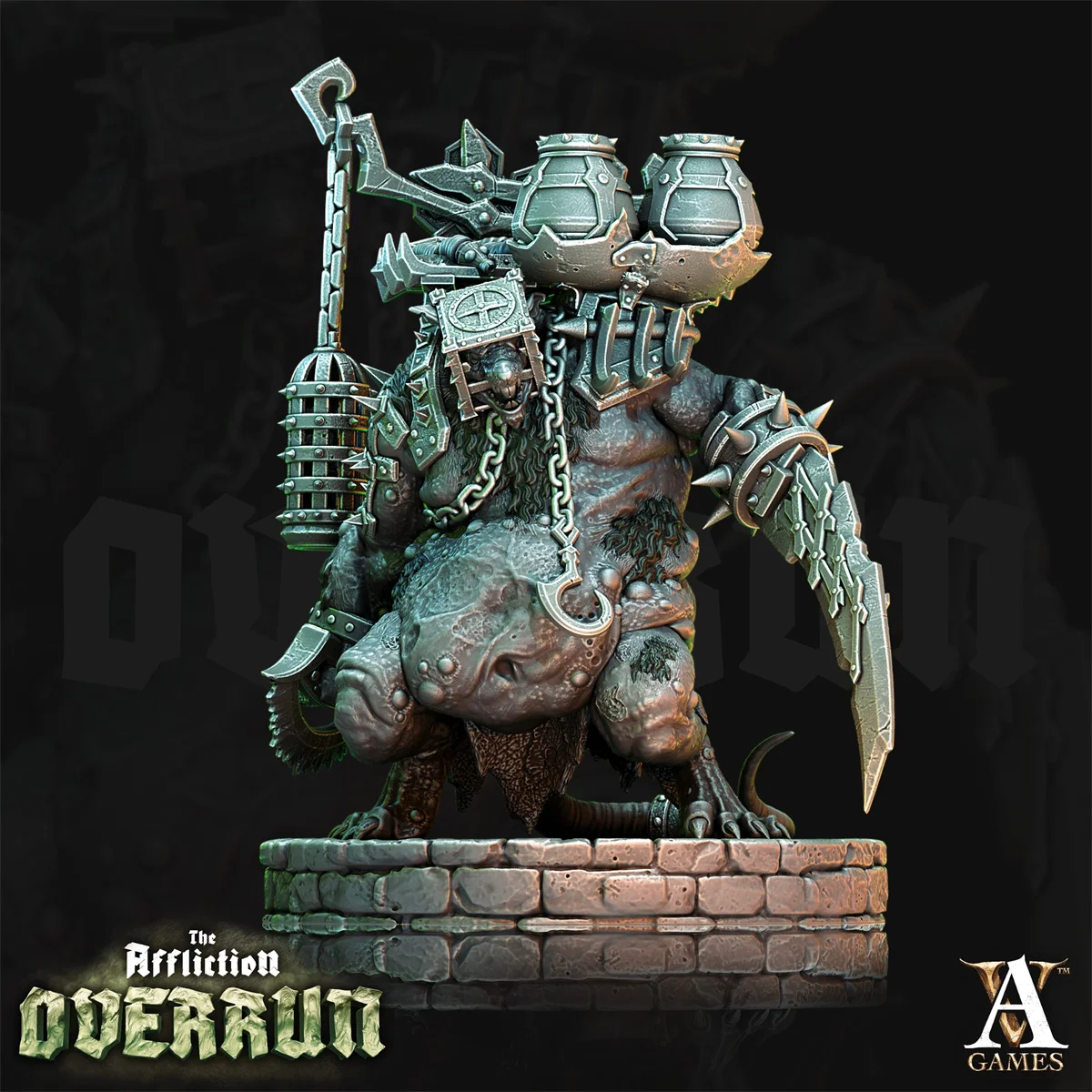 Dnd Miniatures Figures Rat Man Rat Dragon Knight Violent Rat Soldier Model Villain 3d Printing