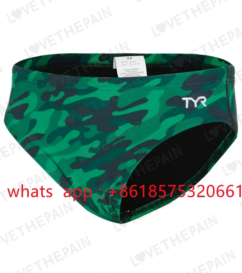 Men's Camo Racer Brief Swimsuit Triangular Swimming Trunks Trunks Swim Surf Trunks Beach Short Surf Summer Swimming Jammer 2023