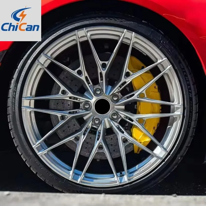 

[2026] Кованые диски Chican Custom 15-24 дюйма 5x114.3 для вторичного рынка, полированные, для дрэг-рейсинга, для BMW, Mercedes-Benz, Audi