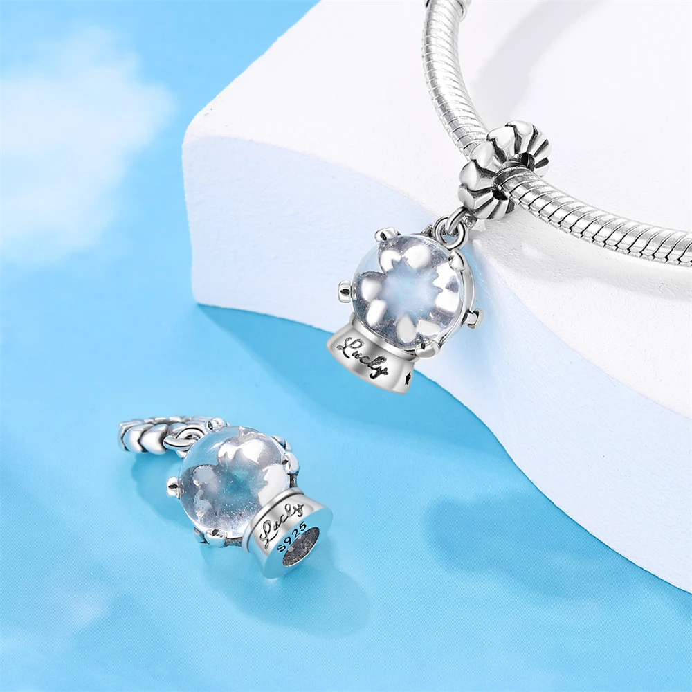 Color Ston Charms 925 Sterling Silver Original Beads Fit Original 925 Charms Bracelet Beads Jewelry Gifts for Women