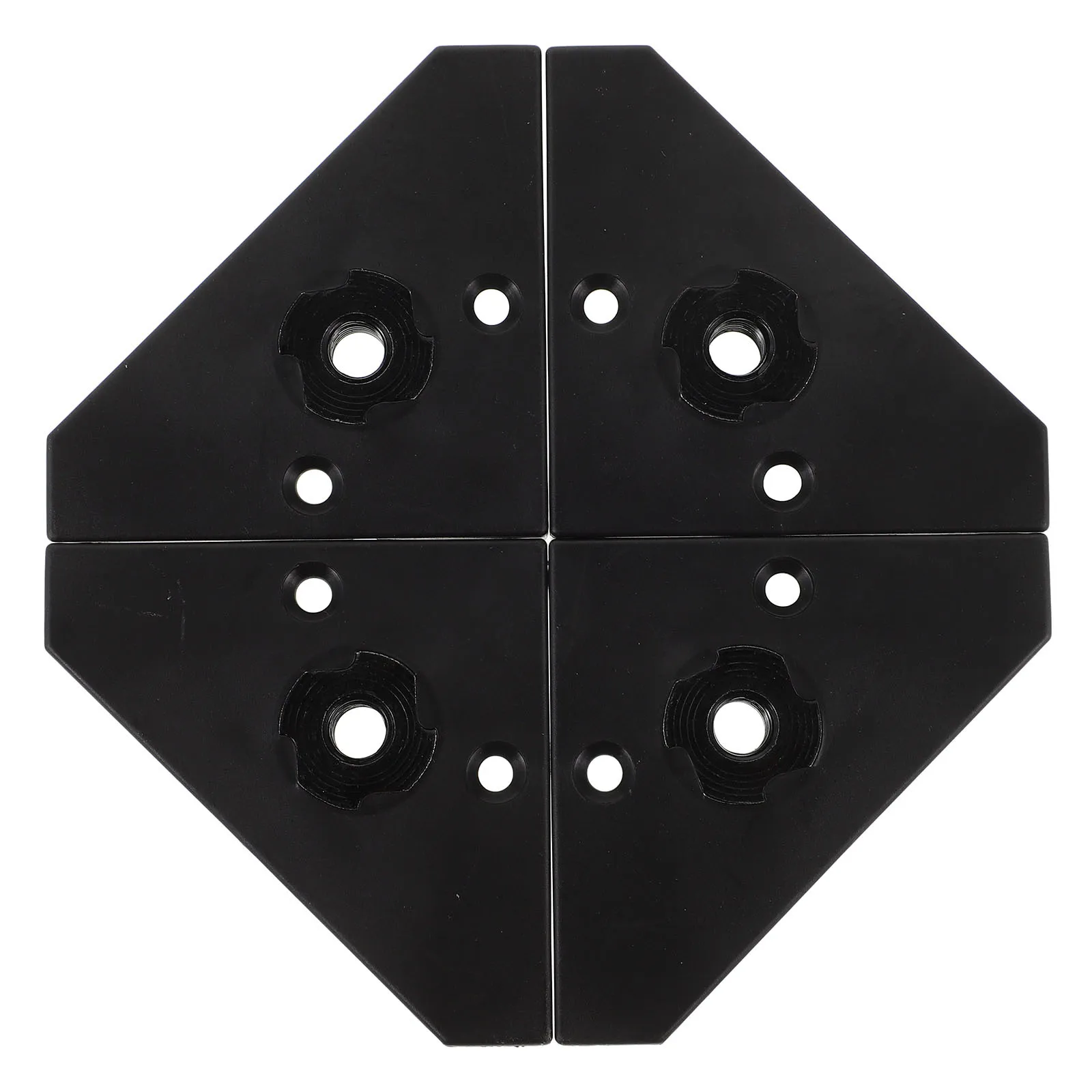 

4Pcs Foosball Table Parts Safe Gentle Plastic Foot Pads Stable Base for Long Lasting Use Foosball Table Levelers