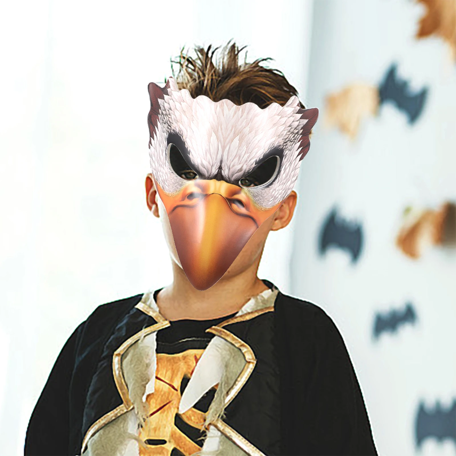 

Mask Masquerade Halloween Decorative Novelty Costumes Adult Cosplay Masks Lightweight Breathable