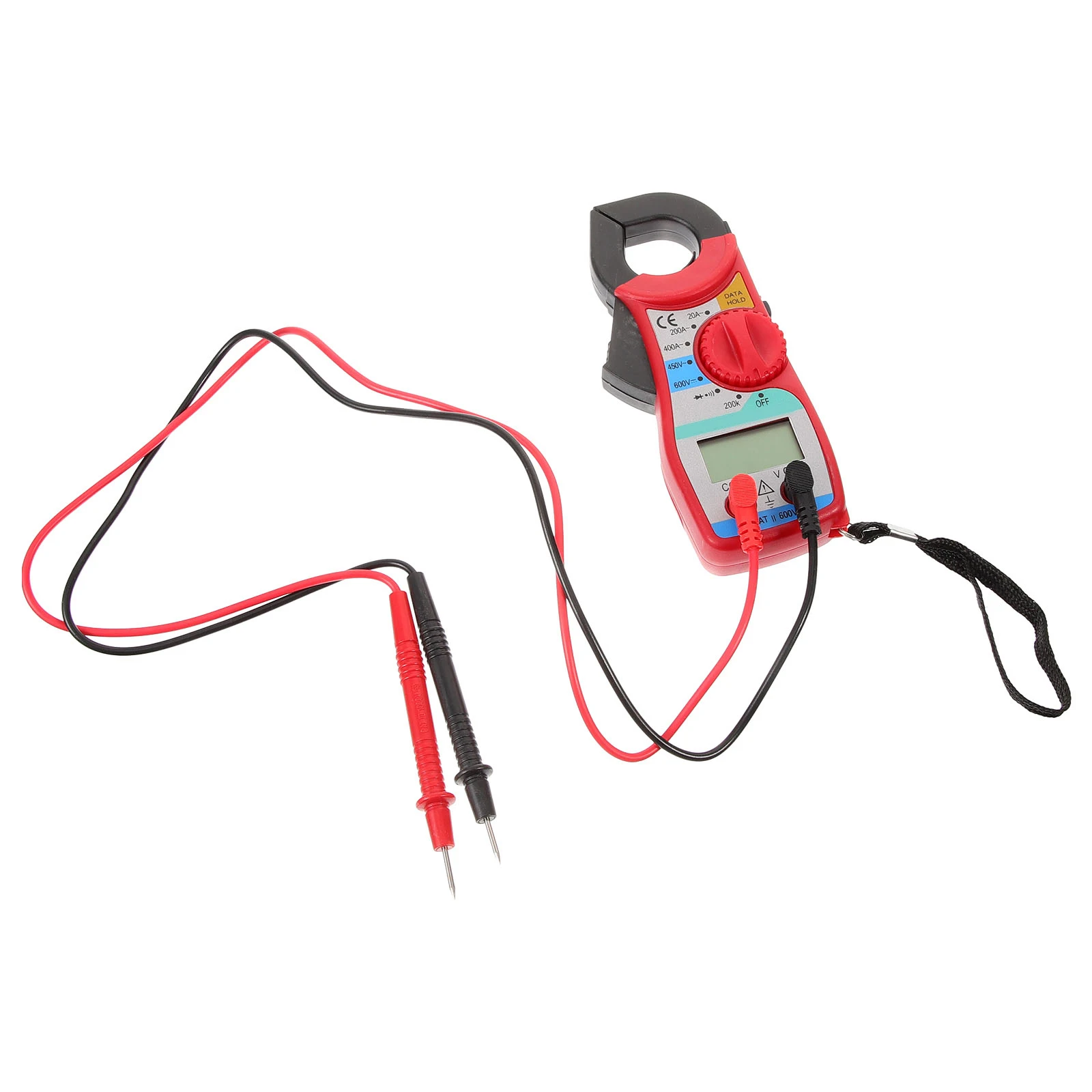 

Clamp Meter Digital Volt Ampere Multimeter Tester AC DC Current Voltage Resistance Frequency Non Contact Safety Practical Easy