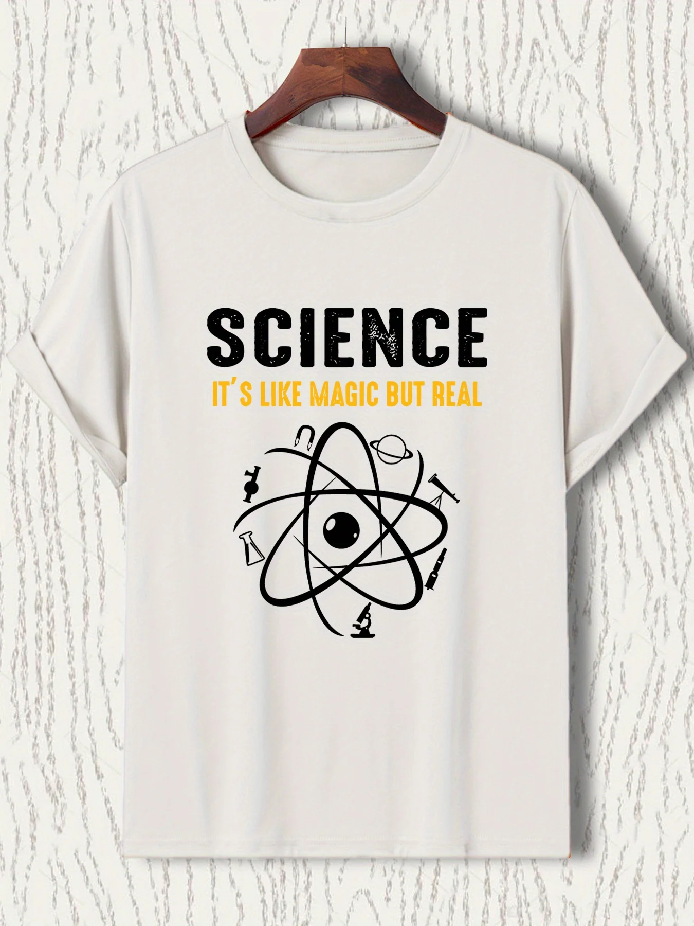 

Trendy and Fashionable Casual Men's T-Shirt for Daily Wear Round Neck Summer Tee Shirt for Male Unisex Streetwear Tops